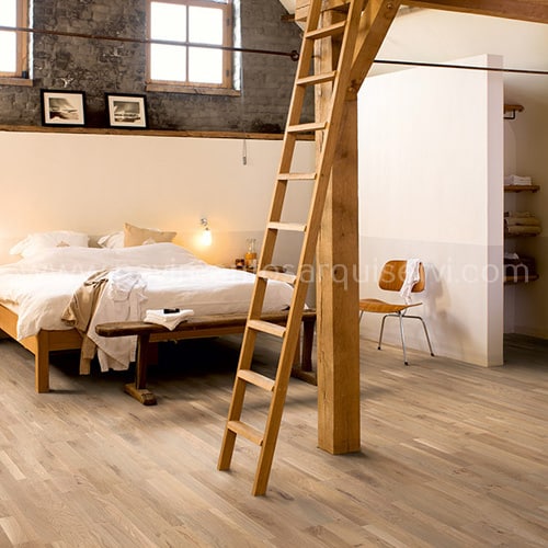 Madera Natural Parquet Roble Champagne Aceitado